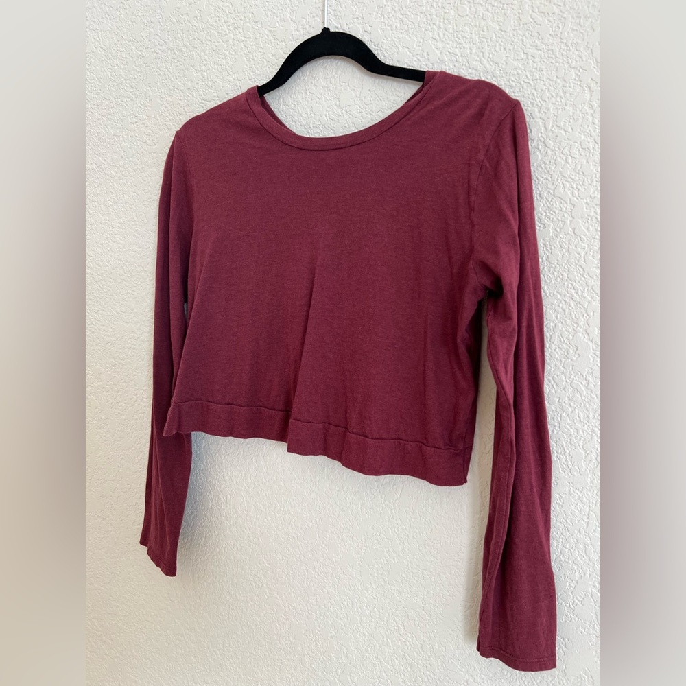 Beyond Yoga long sleeve crop